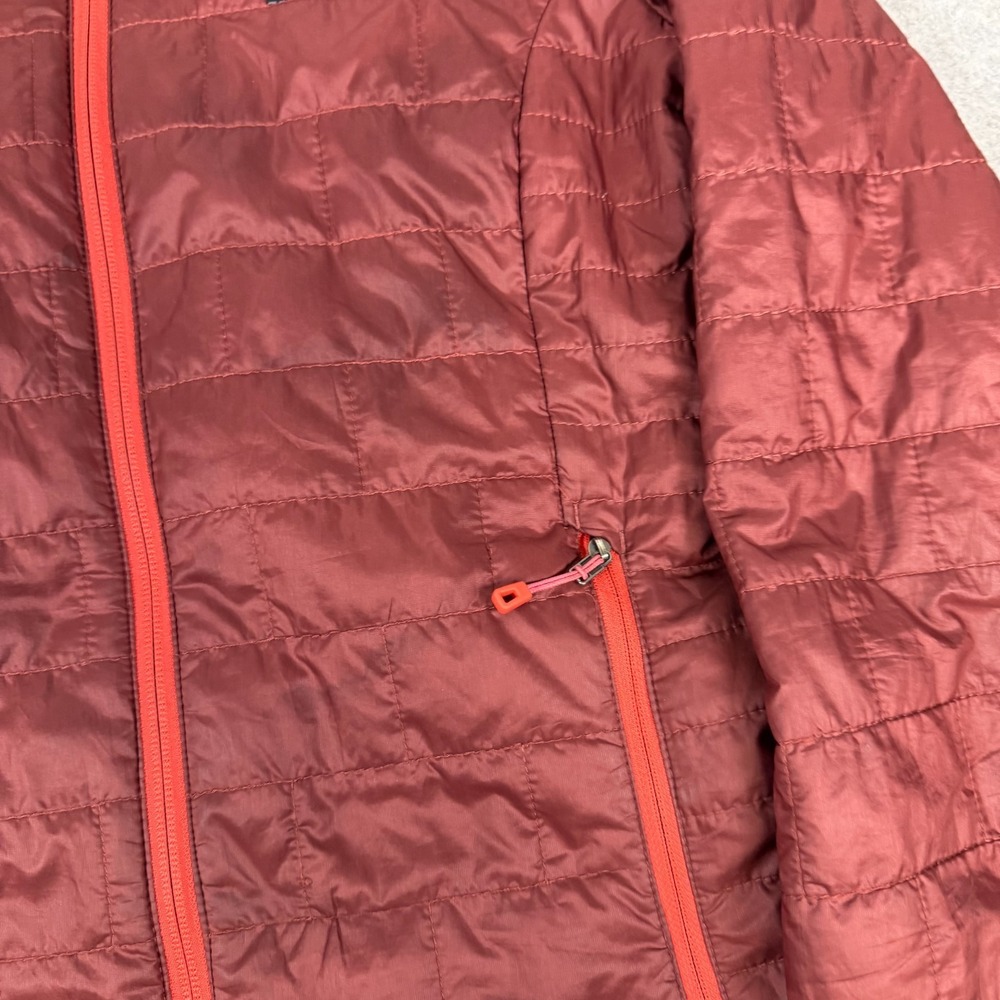Patagonia Nano Puff Jacket Womens Small Red Gorpcore Outdoors Hiking - Picture 8 of 16